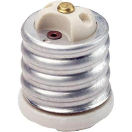 Leviton Leviton Aluminum Incandescent Mogul to Medium Base Socket Reducer 1 pk 08681-000